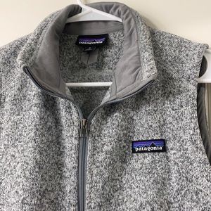 Patagonia heather gray vest size M